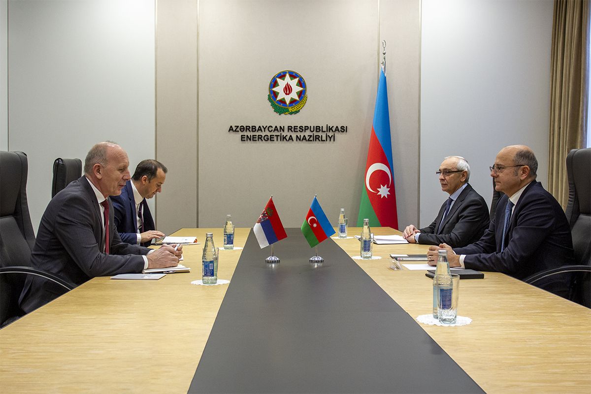 Azerbaijan, Serbia discuss current energy co-op & future strategic goals [PHOTO]