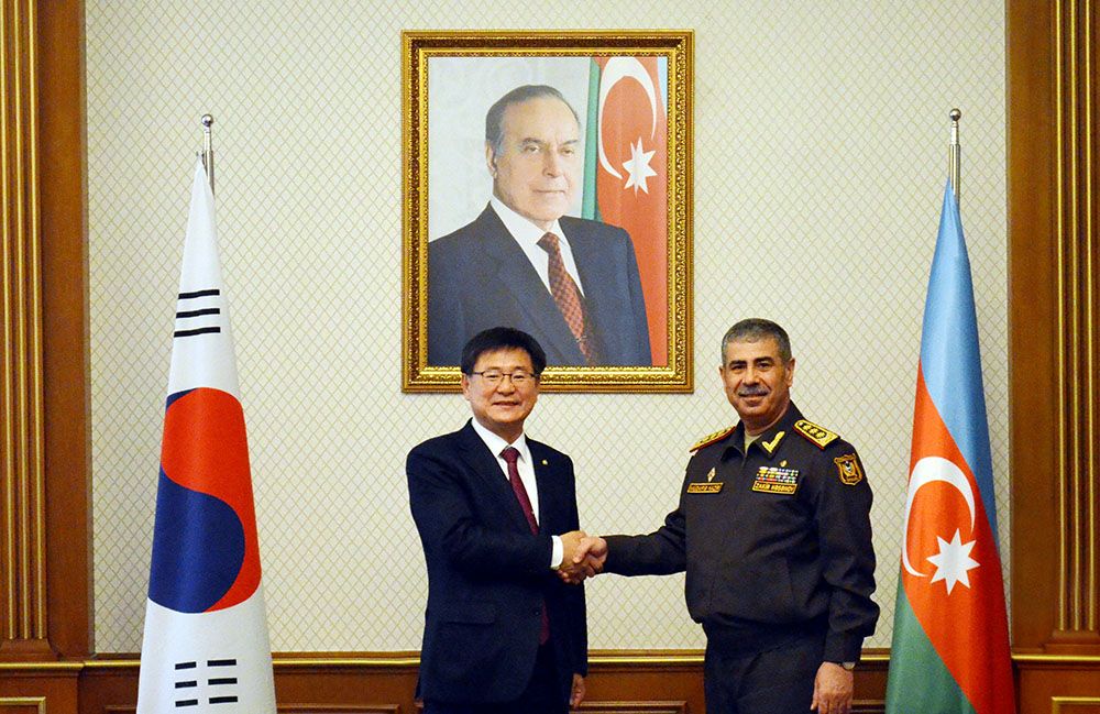Baku, Seoul eye boosting military cooperation