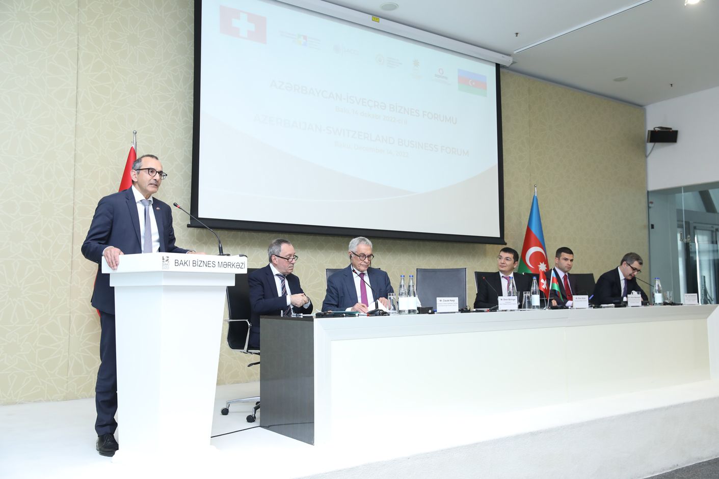 Official: Swiss businessmen interested in Azerbaijani economy [PHOTO]