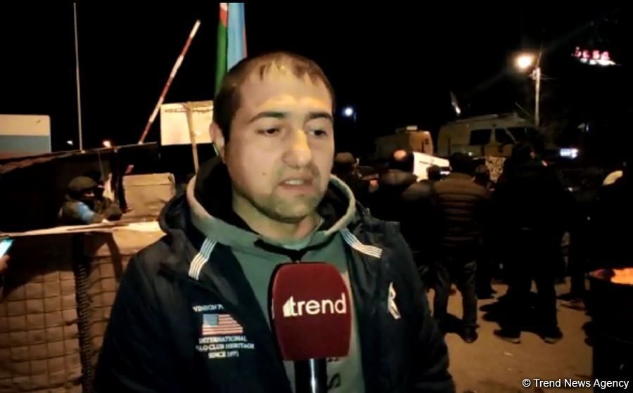 We’re concerned about illegal operation of companies on Azerbaijani lands - protester