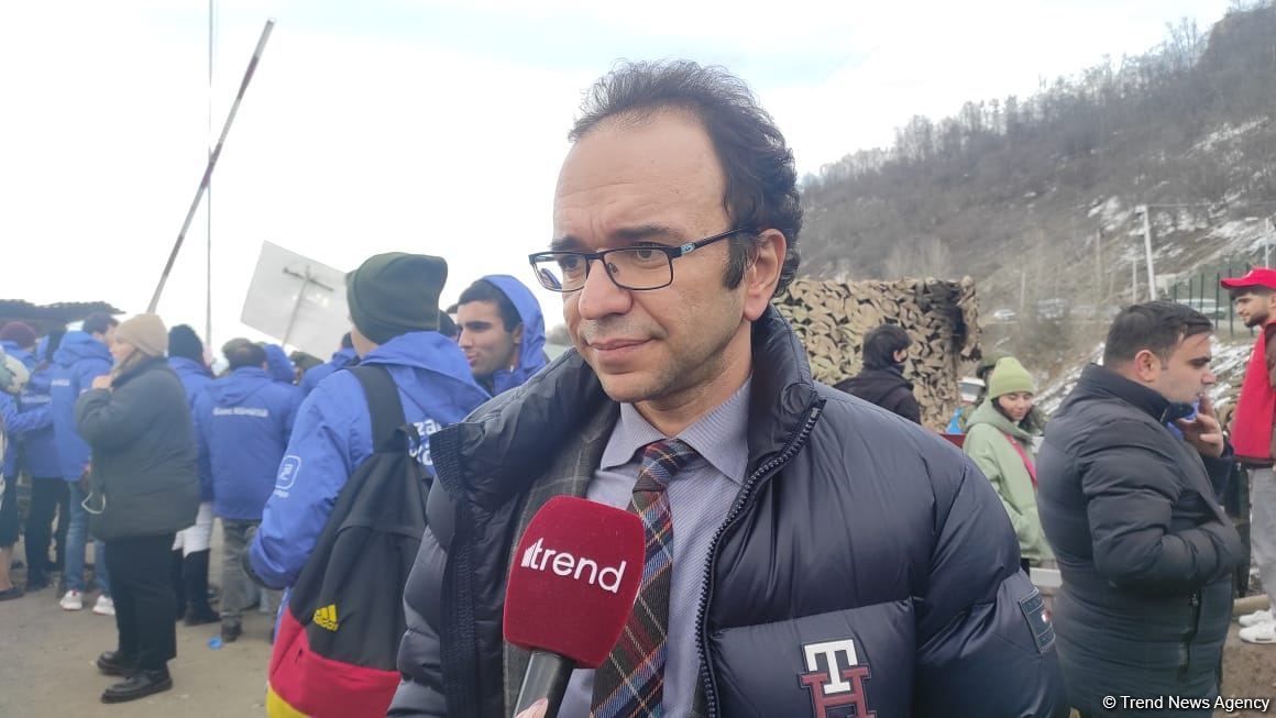 Azernews deputy editor-in-chief: Intention of eco-activists in Karabakh perfectly peaceful [VIDEO]
