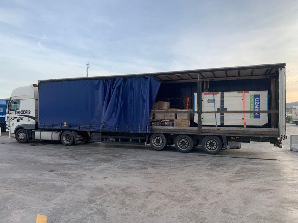 Azerbaijan sends another batch of humanitarian aid to Ukraine [PHOTO]