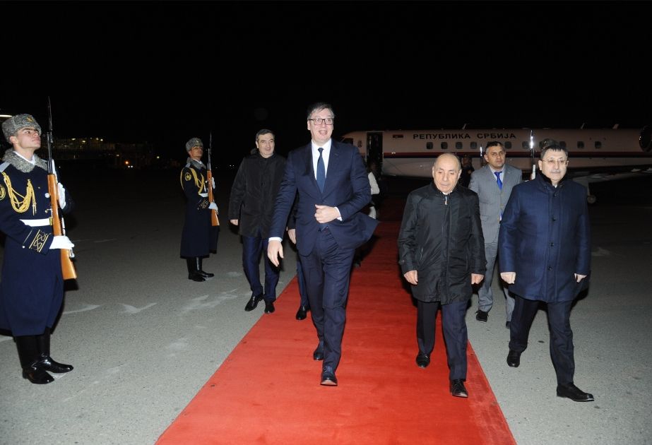 Serbian President arrives in Azerbaijan for working visit
