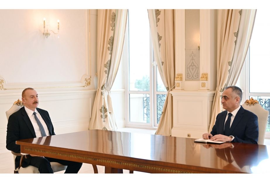 President Ilham Aliyev receives Special Representative of President of Azerbaijan in Nakhchivan [UPDATE]