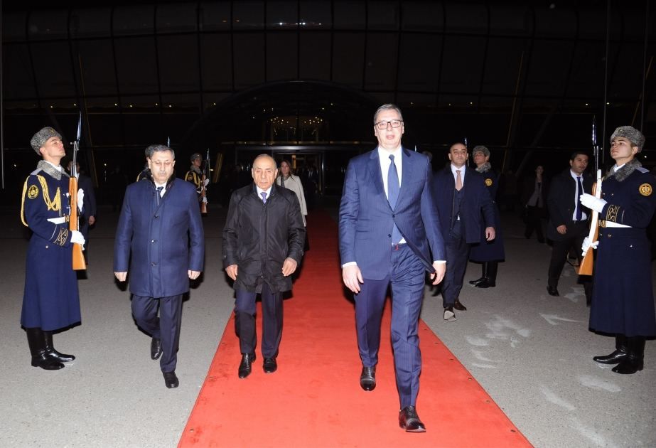 Serbian President Aleksandar Vucic completes working visit to Azerbaijan