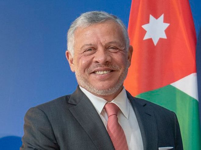King of Jordan congratulates President Ilham Aliyev