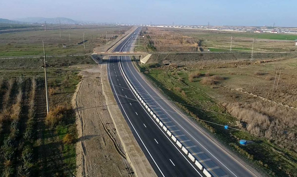 Most of reconstructed section of Baku-Guba-Russian border road put into operation [PHOTO/VIDEO]