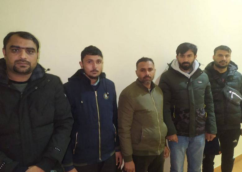 Pakistani citizens who tried to illegally cross Azerbaijani border with Russia detained [PHOTO]