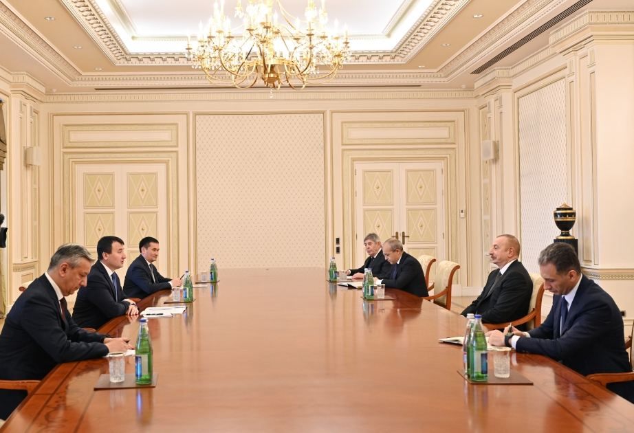 President Ilham Aliyev receives Uzbekistan's deputy PM [UPDATE]