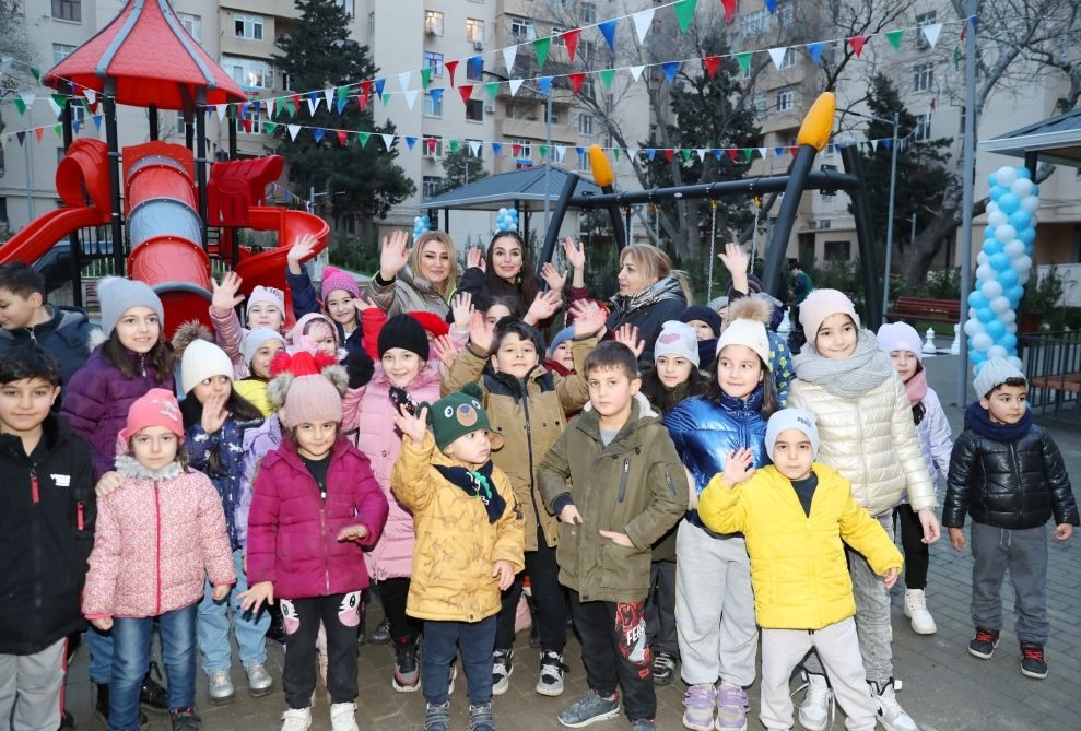 Leyla Aliyeva inaugurates another renovated courtyard [PHOTO]