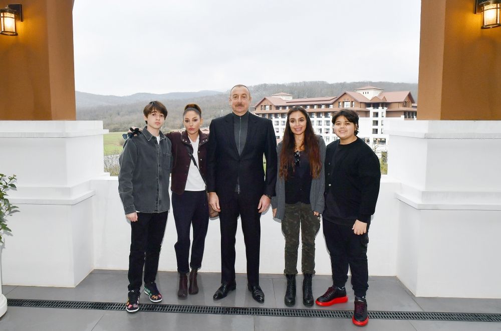 President Ilham Aliyev, First Lady Mehriban Aliyeva attend inauguration of Shabran Wellbeing Resort [UPDATE]