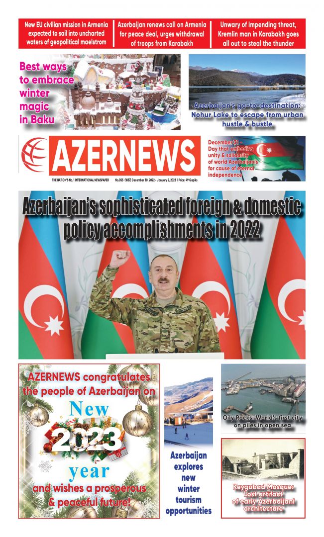 AZERNEWS releases another print issue