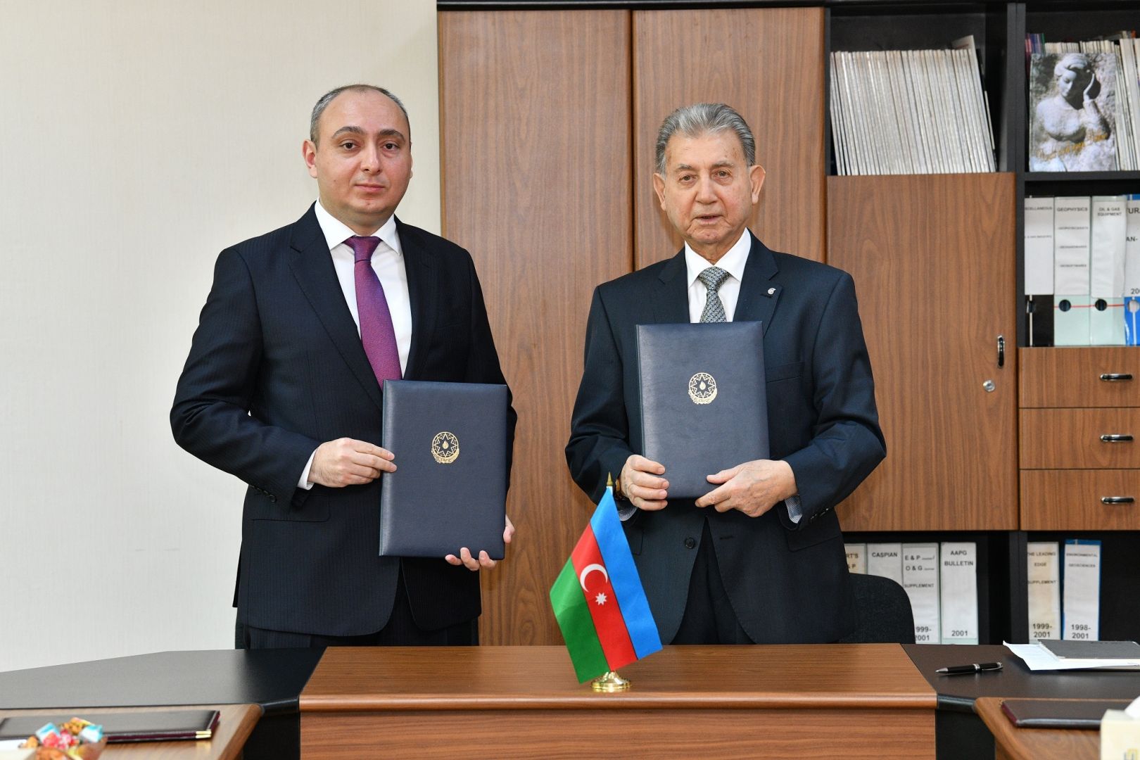 Azercosmos, Geology and Geophysics Institute ink MoU to enhance co-op