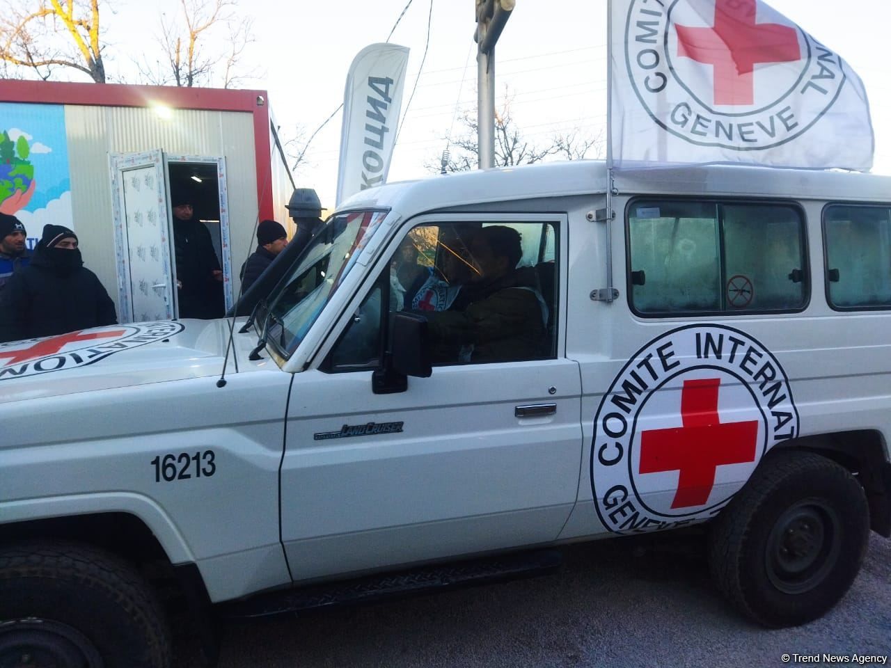 Vehicles of International Committee of Red Cross pass freely along Azerbaijan's Lachin road [PHOTO]