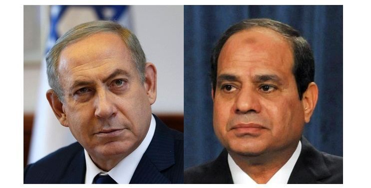 Egyptian President, Israeli Prime Minister discuss fostering their bilateral relations