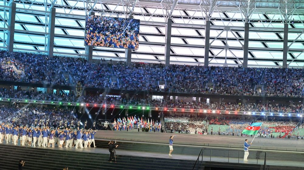 Azerbaijan gets ready for major int'l sporting events
