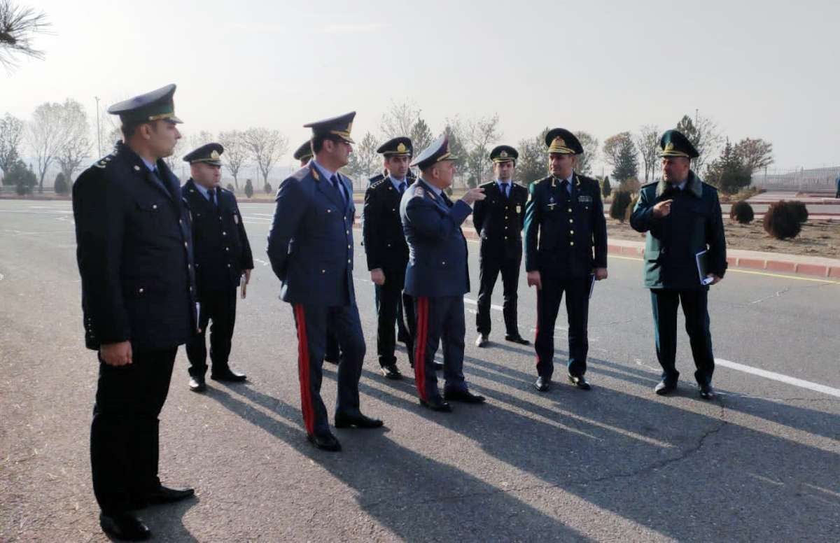 Azerbaijani Border & Customs agency chiefs inspect exclave border checkpoints [PHOTO]