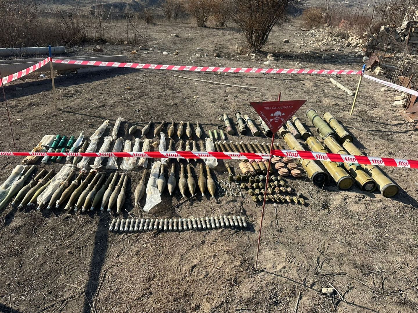 Azerbaijan discovers ammunition in Gubadli's abandoned military outposts
