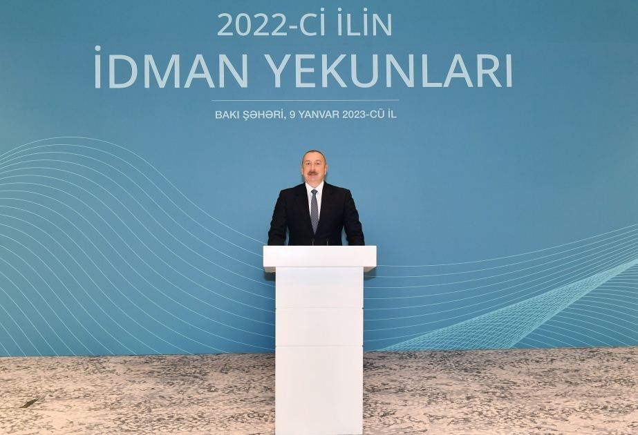 President Ilham Aliyev attends ceremony dedicated to 2022 sporting results [UPDATE]