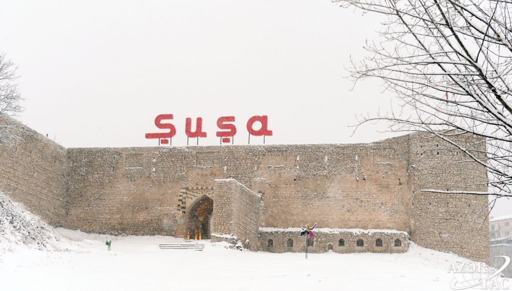 Heavy snowfall creates winter wonderland in Shusha [PHOTO]