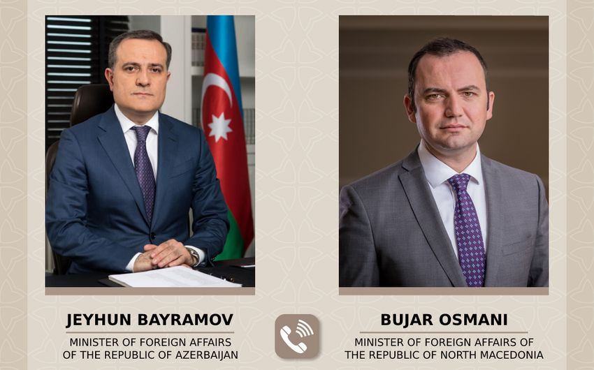 Azerbaijani, North Macedonian top diplomats discuss regional issues