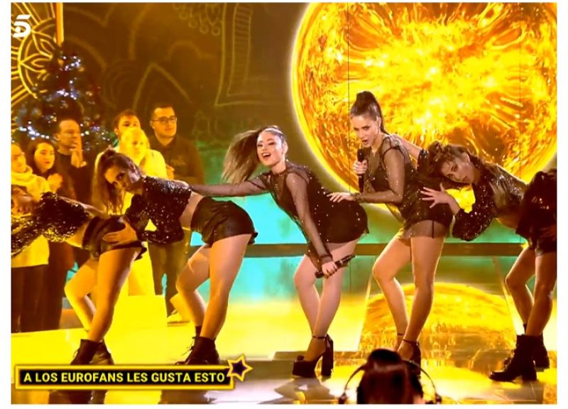 Eurovision star appears on Spanish TV [PHOTO]