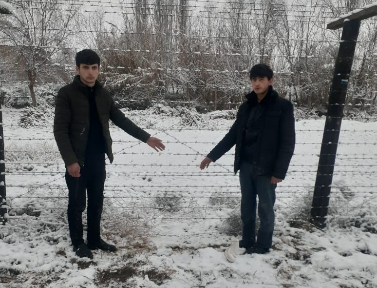 Two Azerbaijani citizens detained on border with Iran [PHOTO]