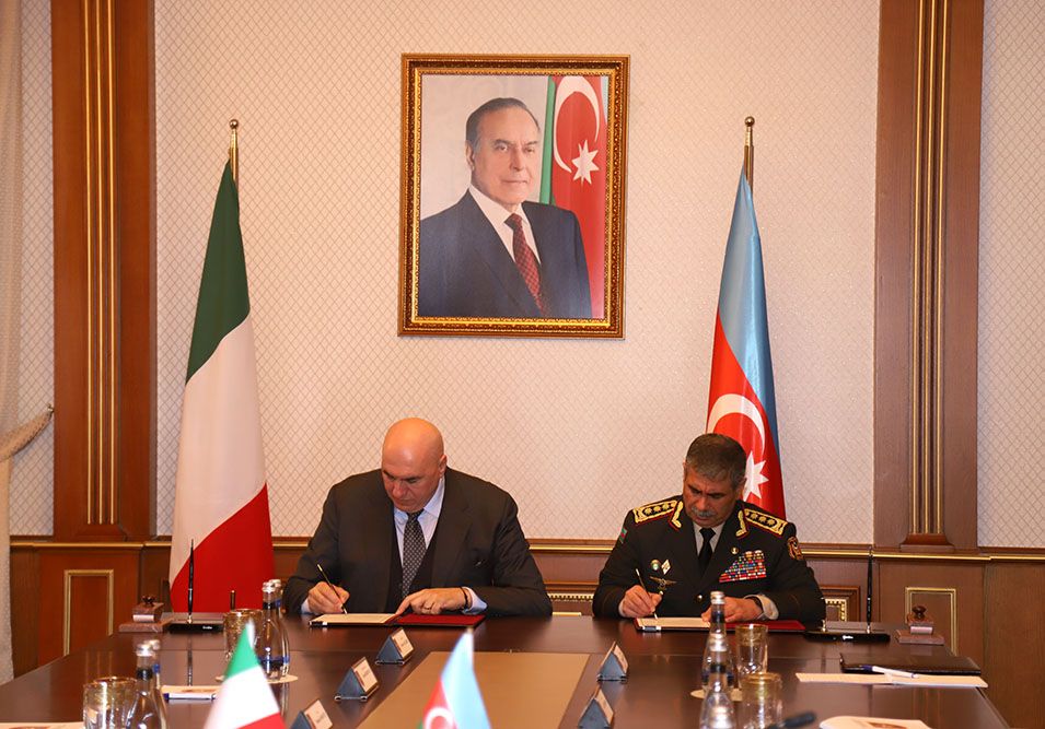 Baku, Rome ink protocol of intent on cooperation