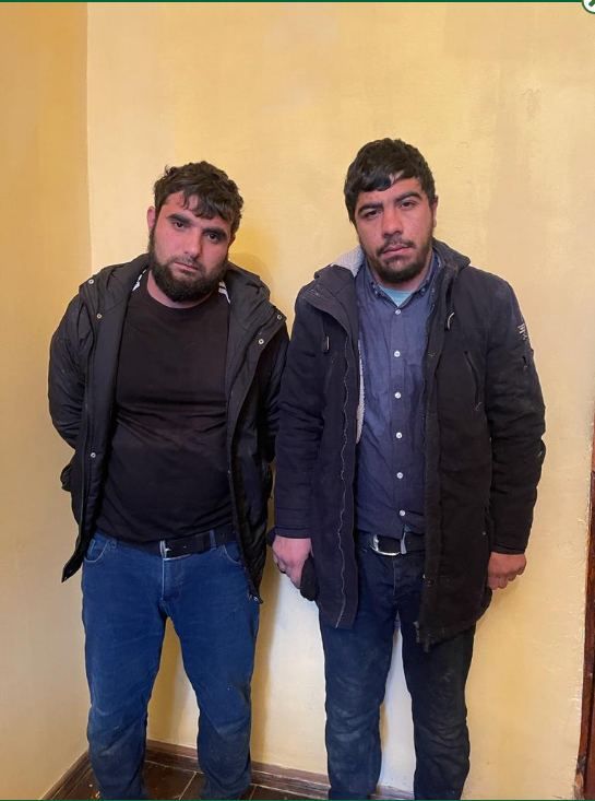 Azerbaijan detains two border transgressors [PHOTO]