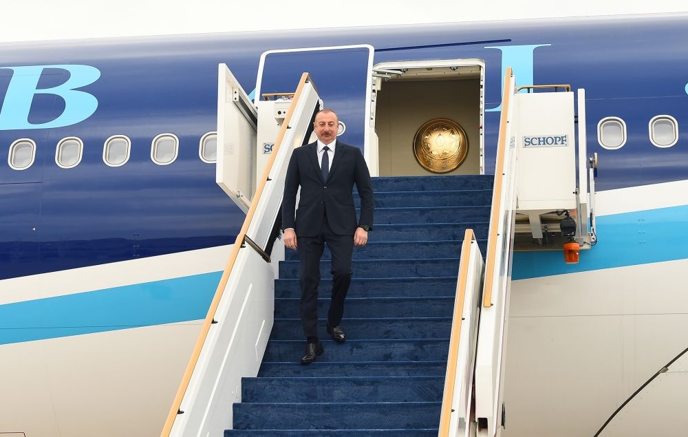 Azerbaijani president traveling to UAE on working visit