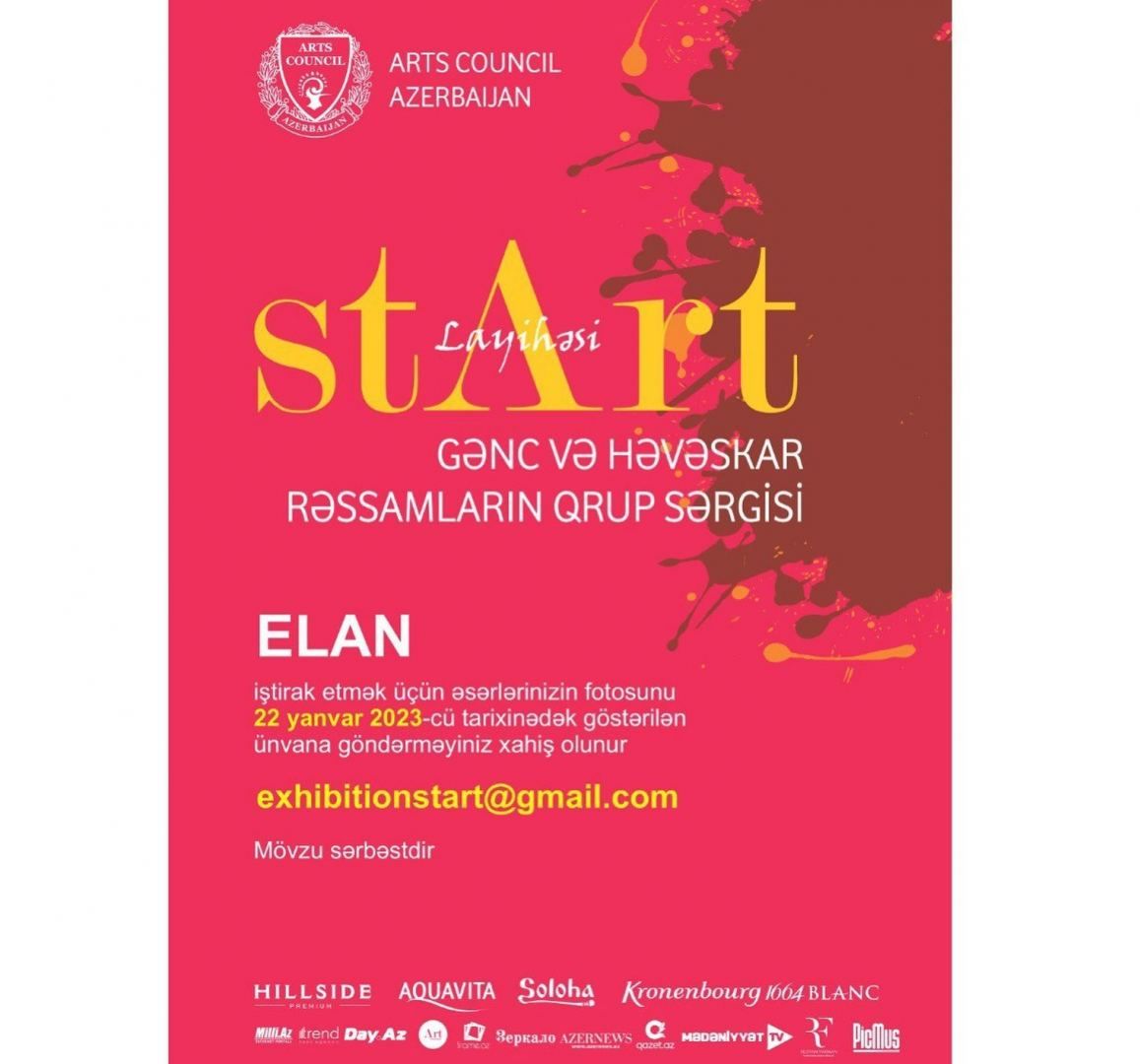 Arts Council Azerbaijan invites young talents to StART project