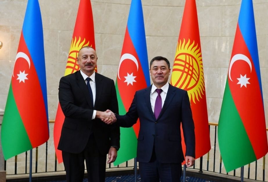 Azerbaijani president congratulates his Kyrgyz counterpart