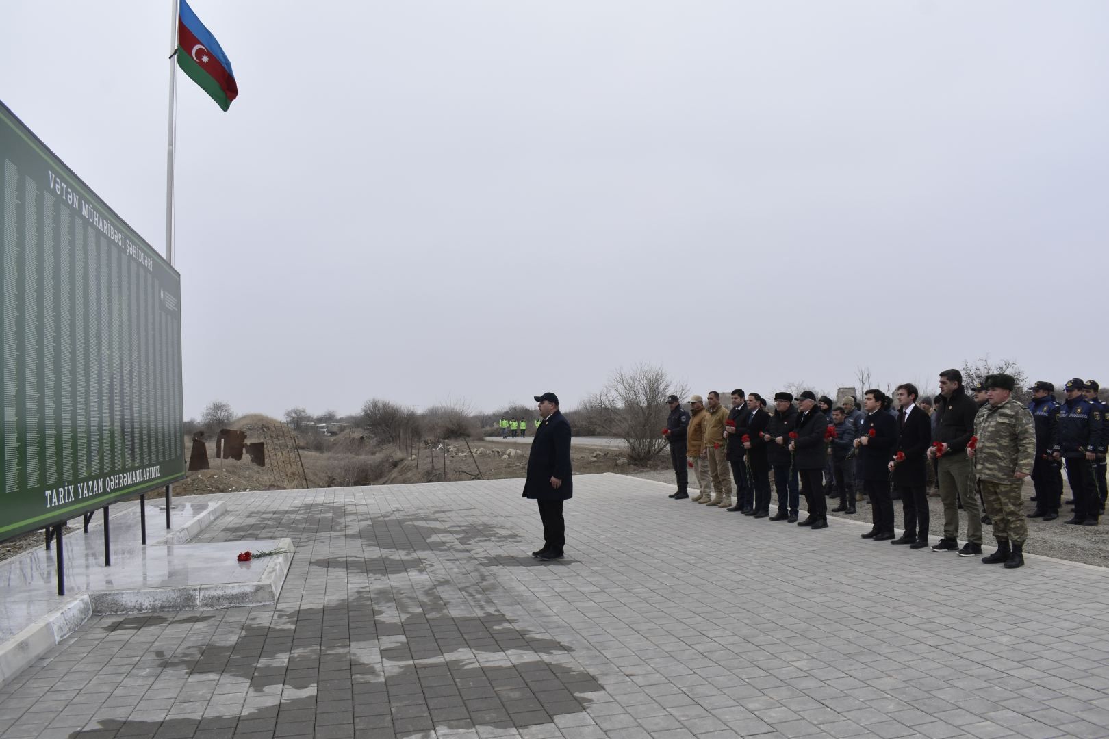 Procession to Alley of Martyrs held in Azerbaijan's Aghdam [PHOTO] - Gallery Image