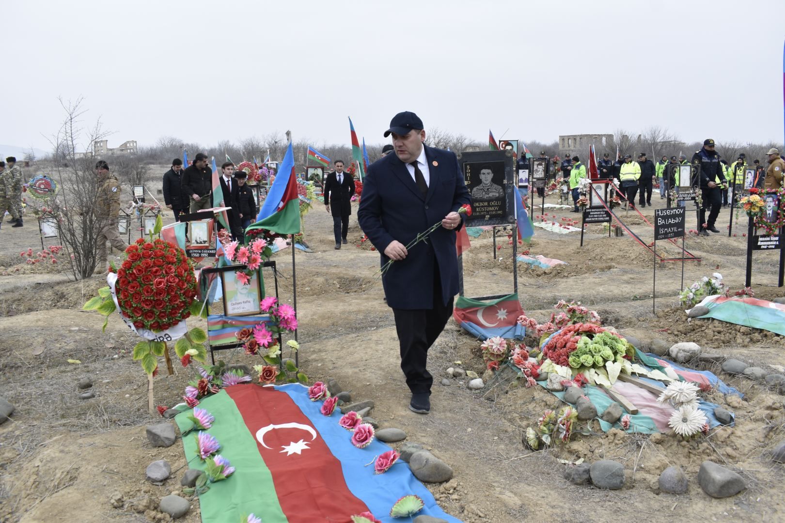 Procession to Alley of Martyrs held in Azerbaijan's Aghdam [PHOTO]