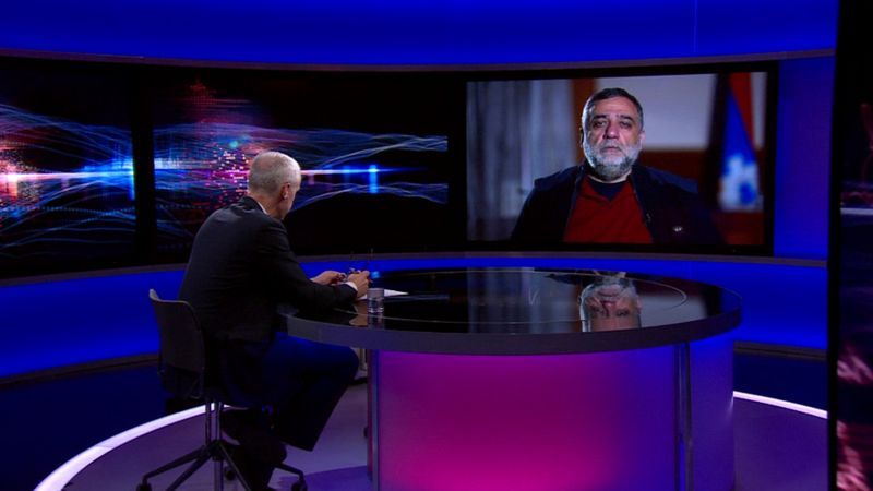 Lost among his whopping lies, notorious Karabakh chieftain got grilled on BBC’s HARDtalk