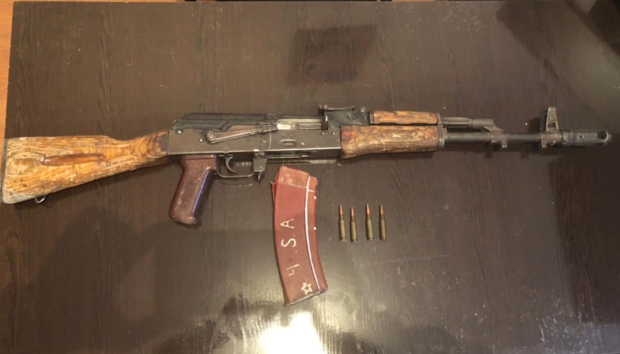 Police confiscate AK-74 rifle from Aghjabadi resident [PHOTO] - Gallery Image