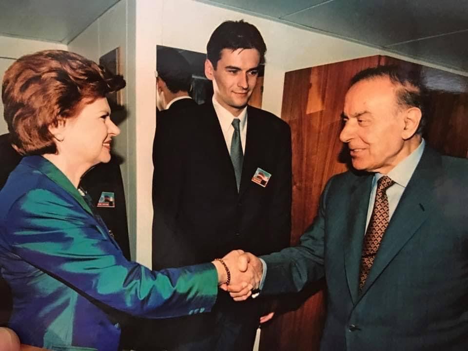 Heydar Aliyev possessed total commitment to defending interests of his people - ex-president of Latvia [PHOTO]