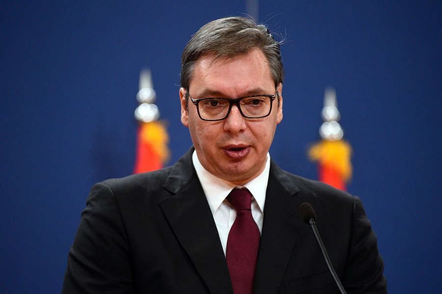 Vucic says he may resign if it helps save Serbia