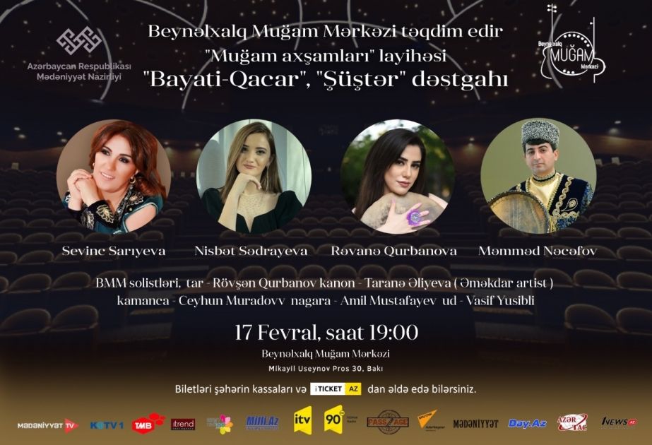 Bayati Qajar & Shustar mughams to sound in Baku