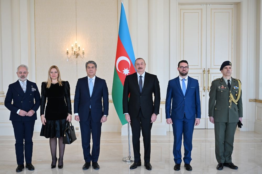 Azerbaijani president receives credentials of Greek ambassador [UPDATE] - Gallery Image