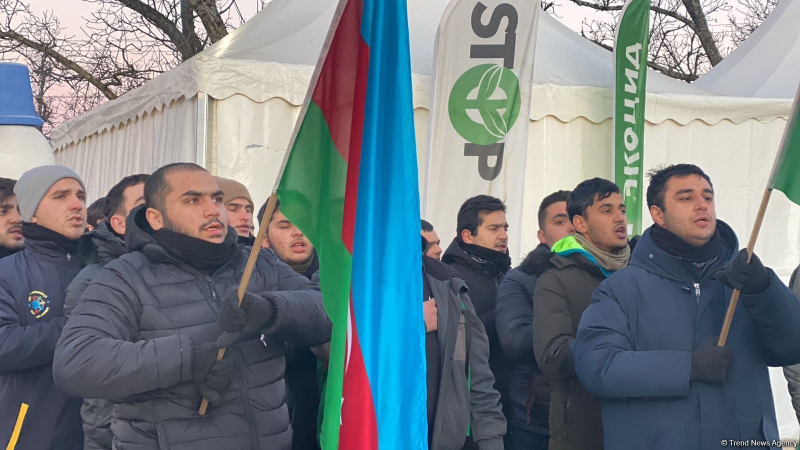 Day 46: Azerbaijani vigil stands tall in Karabakh [PHOTO] - Gallery Image