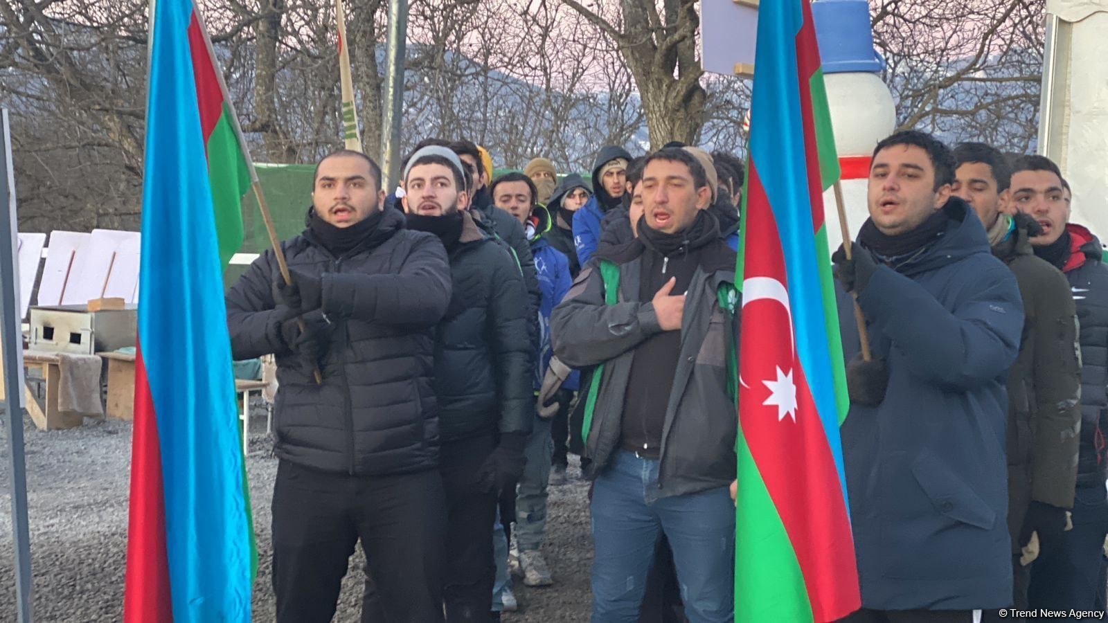 Day 46: Azerbaijani vigil stands tall in Karabakh [PHOTO] - Gallery Image