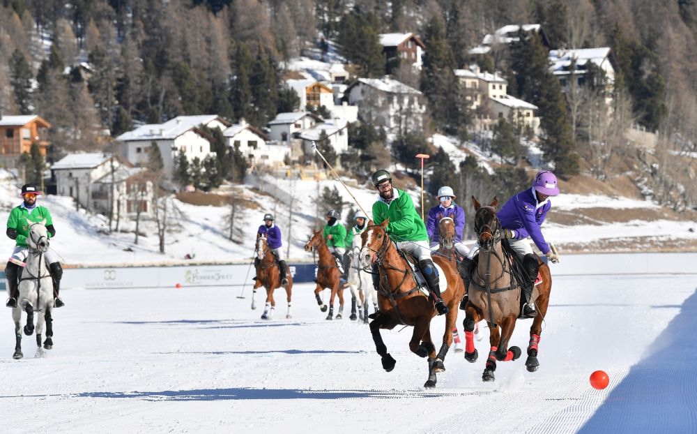 Azerbaijan joins Snow Polo World Cup St. Moritz 2023 [PHOTO]
