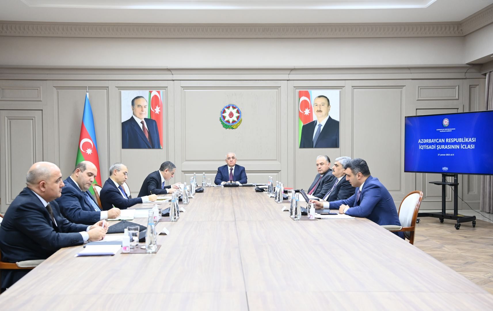 Economic Council of Azerbaijan holds first 2023 session [PHOTO]