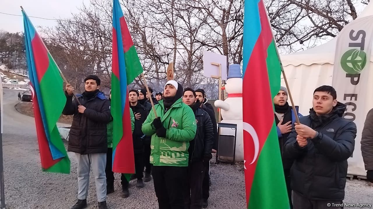 Day 48: Azerbaijanis continue to protest illicit exploitation of natural resources [PHOTO]