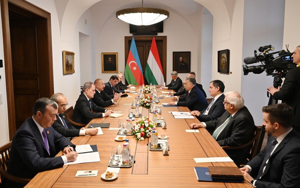 President Ilham Aliyev, Hungarian Prime Minister Viktor Orban hold expanded meeting [UPDATE] - Gallery Image