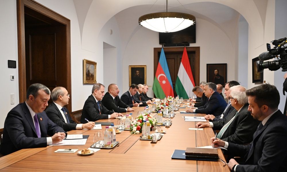 President Ilham Aliyev, Hungarian Prime Minister Viktor Orban hold expanded meeting [UPDATE] - Gallery Image