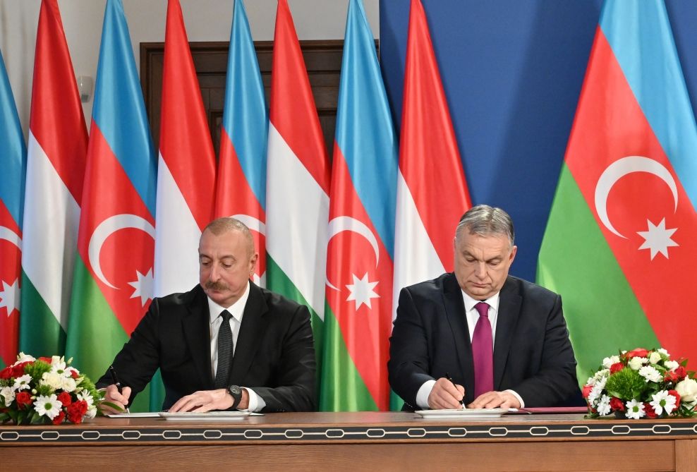 Azerbaijani-Hungarian documents signed in Budapest [UPDATE] - Gallery Image