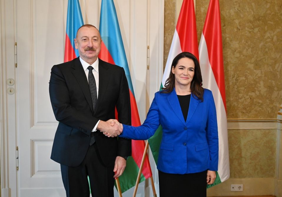 Azerbaijani, Hungarian presidents hold one-on-one meeting [UPDATE] - Gallery Image