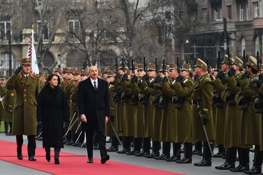 Official welcome ceremony held for President Ilham Aliyev in Budapest [PHOTO/VIDEO]